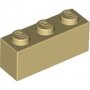LEGO Steen 1x3 BEIGE (100 stuks) LEGO Steen 1x3 BEIGE (100 stuks)