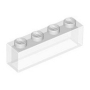 LEGO Steen 1x4 TRANSPARANT (10 stuks) LEGO Steen 1x4 TRANSPARANT (10 stuks)