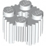 LEGO Steen 2x2 Rond met Grill WIT (100 stuks) LEGO Steen 2x2 Rond met Grill WIT (100 stuks)
