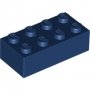 LEGO Steen 2x4 DONKERBLAUW (100 stuks) LEGO Steen 2x4 DONKERBLAUW (100 stuks)
