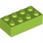 LEGO Steen 2x4 LIMEGROEN (100 stuks) LEGO Steen 2x4 LIMEGROEN (100 stuks)