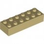 LEGO Steen 2x6 BEIGE (100 stuks) LEGO Steen 2x6 BEIGE (100 stuks)