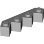 LEGO Steen 4x4 Facet LICHTGRIJS (100 stuks) LEGO Steen 4x4 Facet LICHTGRIJS (100 stuks)