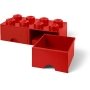 LEGO Opberglade 8 ROOD LEGO Opberglade 8 ROOD