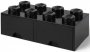LEGO Opberglade 8 ZWART LEGO Opberglade 8 ZWART