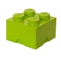 LEGO Storage Brick 4 LIMEGROEN