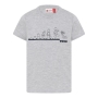 LEGO T-Shirt LICHTGRIJS (LWTINUS 306 - Maat 140)