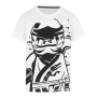 LEGO T-Shirt Ninjago WIT (M12010280 - Maat 110) LEGO T-Shirt Ninjago WIT (M12010280 - Maat 110)