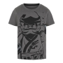 LEGO T-Shirt Ninjago DONKERGRIJS (M12010280 - Maat 116)