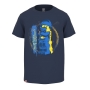 LEGO T-Shirt Ninjago DONKERBLAUW (M12010480 - Maat 134)