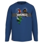 LEGO T-Shirt Ninjago DONKERBLAUW (M12010467 - Maat 104) LEGO T-Shirt Ninjago DONKERBLAUW (M12010467 - Maat 104)