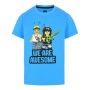 LEGO T-shirt BLAUW (M12010025 - Maat 140)
