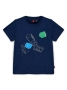 LEGO T-shirt DONKERBLAUW (LWTANO 204 - Maat 128)