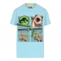 LEGO T-shirt Jurassic World LICHT TURQUOISE (M12010110-Maat 128)