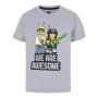LEGO T-shirt LICHTGRIJS (M12010025 - Maat 104) LEGO T-shirt LICHTGRIJS (M12010025 - Maat 104)
