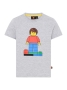 LEGO T-shirt LIGHT GREY (LWTAYLOR 600 - Size 128) LEGO T-shirt LIGHT GREY (LWTAYLOR 600 - Size 128)