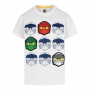 LEGO T-shirt Ninjago WIT (M12010022 - Maat 122)