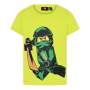 LEGO T-shirt Ninjago LIMEGROEN (LWTAYLOR 312 - Maat 134) LEGO T-shirt Ninjago LIMEGROEN (LWTAYLOR 312 - Maat 134)