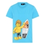LEGO T-shirt Surferdude DONKERAZUUR (LWTAYLOR 311 - Maat 122) LEGO T-shirt Surferdude DONKERAZUUR (LWTAYLOR 311 - Maat 122)