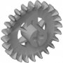 LEGO Tandwiel 24 Crown LICHTGRIJS LEGO Tandwiel 24 Crown LICHTGRIJS