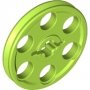 LEGO Technisch Wiel 3x3 LIMEGROEN (100 stuks)