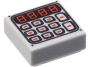 LEGO Tegel 1x1 Digitaal Toetsenbord LICHTGRIJS (100 stuks) LEGO Tegel 1x1 Digitaal Toetsenbord LICHTGRIJS (100 stuks)