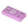 LEGO Tegel 1x2 Smartphone LICHTROZE (10 stuks) LEGO Tegel 1x2 Smartphone LICHTROZE (10 stuks)