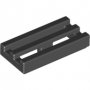 LEGO Tegel 1x2 met Grill ZWART (100 stuks) LEGO Tegel 1x2 met Grill ZWART (100 stuks)