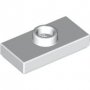 LEGO Plaat 1x2 met Nop WIT (100 stuks) LEGO Plaat 1x2 met Nop WIT (100 stuks)