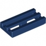 LEGO Tegel 1x2 met Grill DONKERBLAUW (100 stuks)