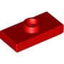 LEGO Plaat 1x2 met Nop ROOD (100 stuks) LEGO Plaat 1x2 met Nop ROOD (100 stuks)
