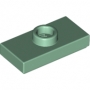 LEGO Plaat 1x2 met Nop ZANDGROEN (100 stuks) LEGO Plaat 1x2 met Nop ZANDGROEN (100 stuks)