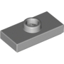 LEGO Plaat 1x2 met Nop LICHTGRIJS (100 stuks) LEGO Plaat 1x2 met Nop LICHTGRIJS (100 stuks)