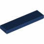 LEGO Tegel 1x4 DONKERBLAUW (100 stuks)