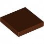 LEGO Tile 2x2 BROWN (100 pcs)