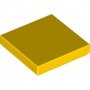 LEGO Tile 2x2 YELLOW (100 pcs)