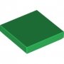 LEGO Tile 2x2 GREEN (100 pcs)