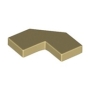 LEGO Tegel 2x2 Hoek BEIGE (100 stuks)