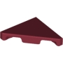 LEGO Tile 2x2 Triangular DARK RED (100 pcs)