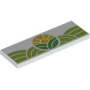 LEGO Tile 2x6 Hills and Sun LEGO Tile 2x6 Hills and Sun