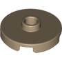 LEGO Tegel Rond 2x2 met Nop DONKERBEIGE (100 stuks) LEGO Tegel Rond 2x2 met Nop DONKERBEIGE (100 stuks)