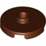 LEGO Tegel Rond 2x2 met Nop BRUIN (100 stuks) LEGO Tegel Rond 2x2 met Nop BRUIN (100 stuks)