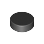 LEGO Tegel Rond 1x1 ZWART (100 stuks) LEGO Tegel Rond 1x1 ZWART (100 stuks)