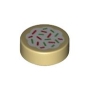 LEGO Tegel Rond 1x1 Koekje Sprinkels BEIGE (10 stuks) LEGO Tegel Rond 1x1 Koekje Sprinkels BEIGE (10 stuks)