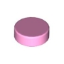 LEGO Tegel Rond 1x1 LICHTROZE (100 stuks) LEGO Tegel Rond 1x1 LICHTROZE (100 stuks)