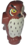LEGO Owl with Yellow Eyes BROWN LEGO Owl with Yellow Eyes BROWN