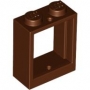 LEGO Venster 1x2x2 BRUIN (100 stuks) LEGO Venster 1x2x2 BRUIN (100 stuks)