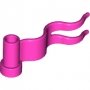LEGO Vlag 4x1 DONKERROZE (100 stuks) LEGO Vlag 4x1 DONKERROZE (100 stuks)