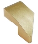 LEGO Wedge 2x1 Left METALLIC GOLD (10 pcs)