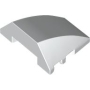 LEGO Wedge 4x3 Triple Curved WHITE (100 pcs)